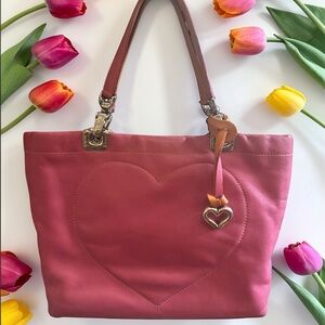 Brighton "Jodi" Reversible Tote- Pink